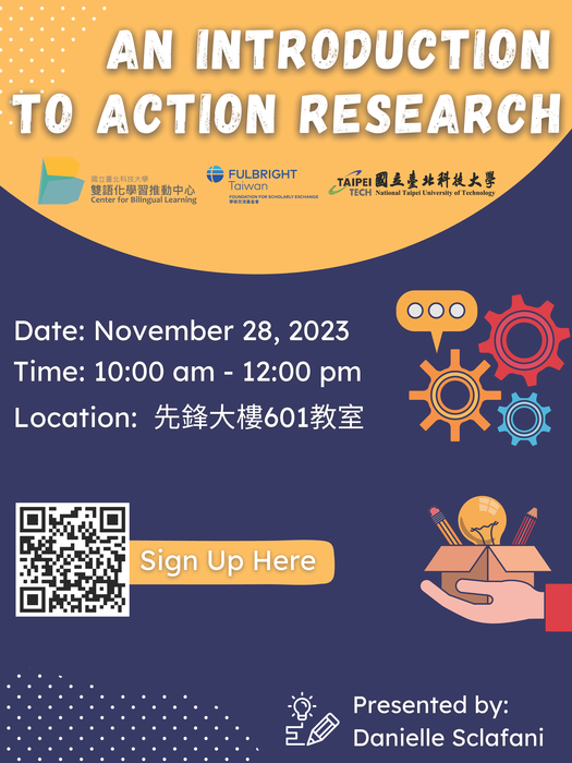 國立臺北科技大學雙語化學習推動中心辦理「Fulbright EMI workshop」活動圖片